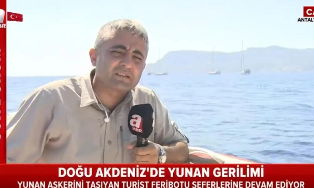 Σκηνικό Ιμίων στήνει η Τουρκία στο Καστελόριζο - Τηλεοπτικά συνεργεία σε προπαγανδιστικό παροξυσμό